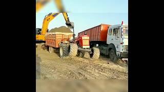 swaraj tractor full  loding trolley || modified #tractor  #shortsvideo