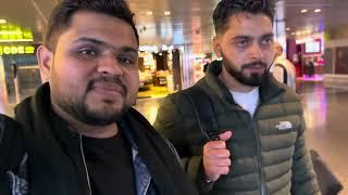 Uk study visa | Pakistan to Uk | Travel vlog | Qatar Airport tour