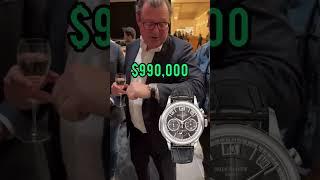 The CEO Of Patek Philippe Wears $990,000 Watch!