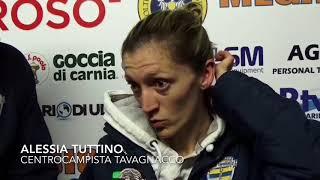 Alessia Tuttino post Tavagnacco-Fiorentina 3-0