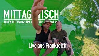  Eure Tacklefragen an den Angelfachgerätehändler | Live aus Frankreich  Mittagstisch #154