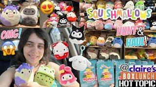 DREAMMALLONLY Squish Hunt @BoxLunch, HotTopic, & Claire’s! SANRIOCLIPS, NEWCows, & MORE +Haul!