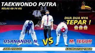Sampai Teler !! Taekwondo PON Papua I Jateng Vs Kaltim