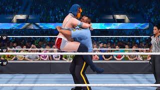 Big Boss Man vs Liv Morgan | WWE SMACKDOWN | INTERGENDER MATCH FEMALE WRESTLING | MARCH 6 , 2025