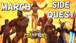 March Side Quest | 20 Gate Opening Ashens But Will It Be Worth It? | Marvel Contest of Champions