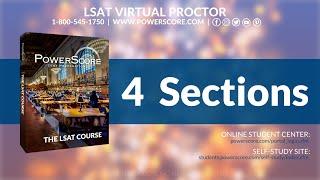 LSAT | Virtual Proctor (4 Sections with 10 Minute Break)