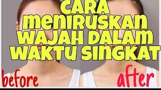 Cara meniruskan wajah dalam waktu 15mrnit