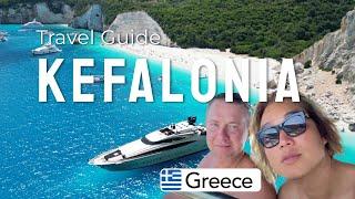 Kefalonia Travel Guide · Greece  · Fteri Beach · Melissani Cave · Argostoli · Antisamos · Mirtos