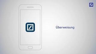 So überweisen Sie mit der „Deutsche Bank Mobile“-App