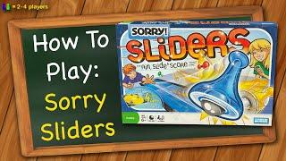 How to play Sorry Sliders