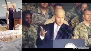 Joe Biden to our troops: “Clap for that, you stupid bastards”.