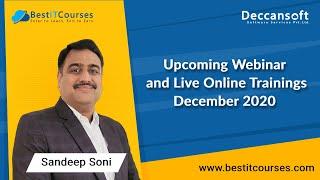 Upcoming Webinars and Live Online Trainings | December 2020 | BestITCourses