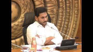 VISUALS OF AP CABINET MEETING BY AP CM, MINISTERS & OFFICIALS AT SECRETARIAT ON 20012020