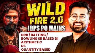 Wild Fire 2.0 | NRR, Bowling Batting Strike Rate Based Cricket DI , Arithmetic DS || Aashish Arora