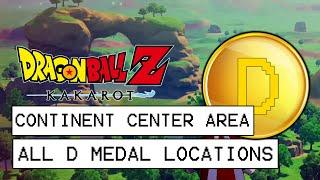 Dragon Ball Z Kakarot All D Medal Locations - Continent Center Area