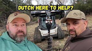 Help from Dutch on our Off the Grid Cabin Build!