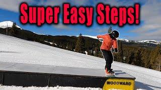 How to Boardslide on a Snowboard |The Ulitmite Beginner Guide
