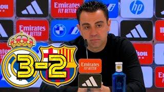 RUEDA PRENSA XAVI: REAL MADRID 3-2 FC BARCELONA