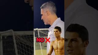 Coach finally admits who the GOAT is…  #football #ronaldo #mehransdinosaurs