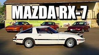 Mazda RX-7 FB 1985 (ENG) - Wankel Rotary Engine Classic Coupe - Test Drive and Review