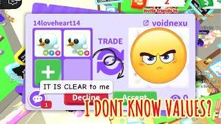  THEY GOT MAD AT ME & FLEXED  FOR DECLINING THEIR OFFER FOR NEON SNOWBALLS!  Adopt Me - Roblox