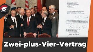 Zwei plus Vier Vertrag einfach erklärt - Kontext, Inhalt, Zusammenfassung- 2 plus 4 Vertrag erklärt!