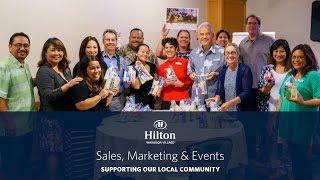 Sales, Marketing and Events Supporting the Local Community