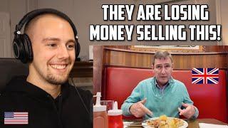 American Reacts to the UK'S Cheapest £4 Restaurant! 3 Courses for £4!