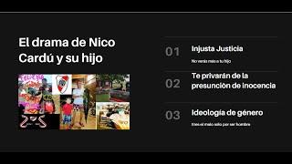 La crueldad feminista, separa a Nico de su hijo