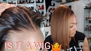 Best Summer Bob Wig| Beginner Friendly Install, HairVivi Fake Scalp Wig
