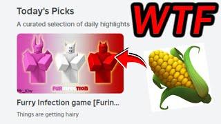 roblox just promoted a corn game