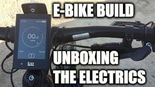 DIY E-BIKE BUILD INTRO ~ UNBOXING THE LUNA CYCLE BBSHD ELECTRIC BIKE KIT