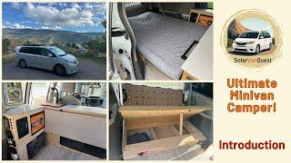 Intro: Toyota Sienna Minivan Camper - Best Build You Can Find! Features overview.