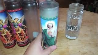 Easy Simple How To read 7 Day Glass Vigil Candles #hoodoo #magic #candelmagick #voodoo