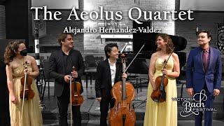 The Aeolus Quartet with Alejandro Hernandez-Valdez | Victoria Bach Festival 2022