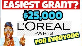 GRANT money EASY $25,000! 3 Minutes to apply! Free money not loan