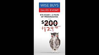 Wise Buys - 2 Progressives & Eye Exam | America's Best Eyecare + Eyewear