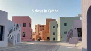 5 day vlog  : my life in qatar   (ceaby bytes #6) - chilling, going out, sightseeing, cafe, hotel