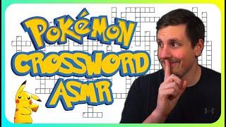 (ASMR) Original 151 Pokemon Crossword Puzzle