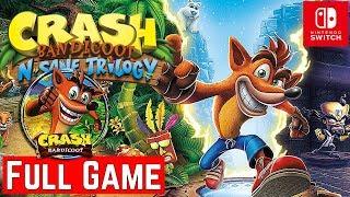 Crash Bandicoot [Switch] (N. Sane Trilogy) - Gameplay Walkthrough Full Game - No Commentary
