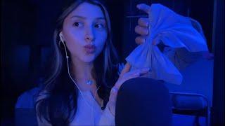 ASMR ️⋆˚˖ mic triggers, fabric, tapping, lofi soft sounds