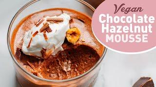 Vegan Chocolate Hazelnut Mousse