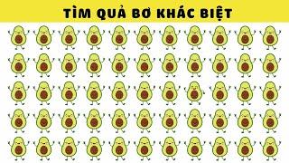 Tìm Điểm Khác Biệt Chủ Đề Các Loại Quả | Thử Tài Bé Cấp Độ Khó |Nguyễn Thị Lan Anh