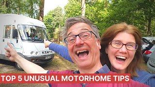 Top 5 UNUSUAL tips for Motorhoming/Caravanning