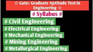 |About |GATE|Graduate Aptitude Test in Engineering|2022-2023|@Sumansinoy