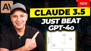 New Claude 3.5 Sonnet Beats GPT-4o