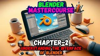 BLENDER MASTERCOURSE: Chapter-02: Understanding the Interface