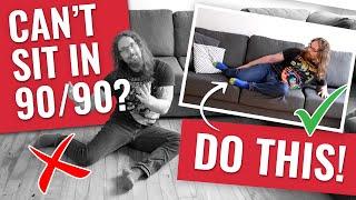 Hip flexibility for the inflexible - Can't do 90/90s? Here's 90/90s for Beginners 