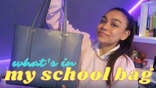 WHAT'S IN MY SCHOOL BAG | year 12 - sixth form and college