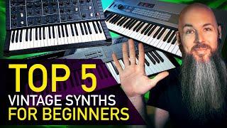 BEST VINTAGE SYNTHS For Beginners and How They Sound!